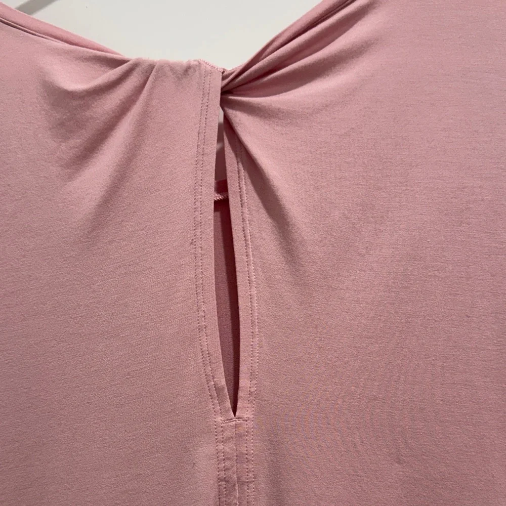 Lululemon Modal-Silk Twist-Back Short-Sleeve Shirt - Picture 3 of 4